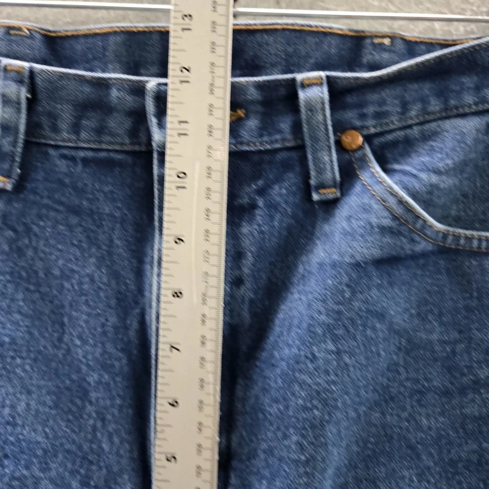 Wrangler Men Jeans 33X32 Blue Denim 13MWZ Cowboy Cut Original Fit 31